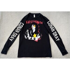 Conan Gray Found Heaven 2024 Tour T-Shirt Mens Medium Long Sleeve Double Sided